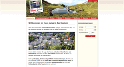 Desktop Screenshot of haus-luise.net